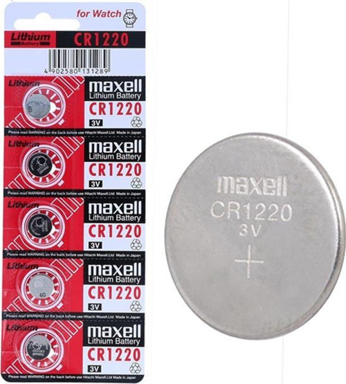 Maxell Cr1220 3 Volt Lityum 5'Li Düğme Pil