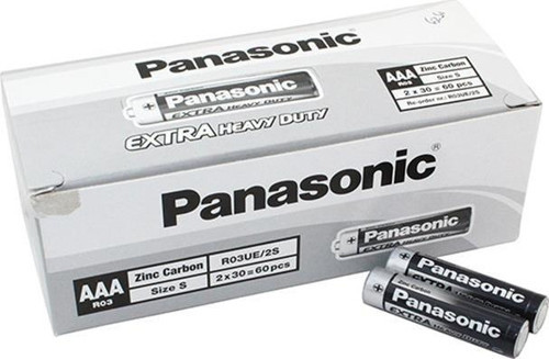 Panasonic R03Ue/2S Manganez Aaa İnce Kalem Pil (60'Lı Paket)