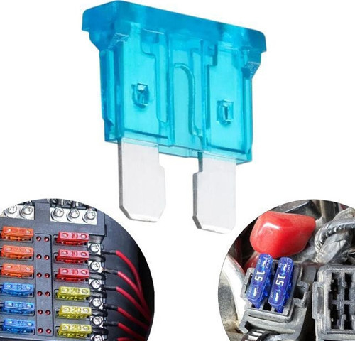 Powermaster 15 Amper Aşırı Yük Ve Kısa Devre Koruma Bıçaklı Oto Sigortası (100Lü Paket)