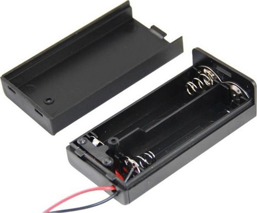 Powermaster 2'Li Aa Kapaklı Switch'Li Pil Yuvası (Ic-233C