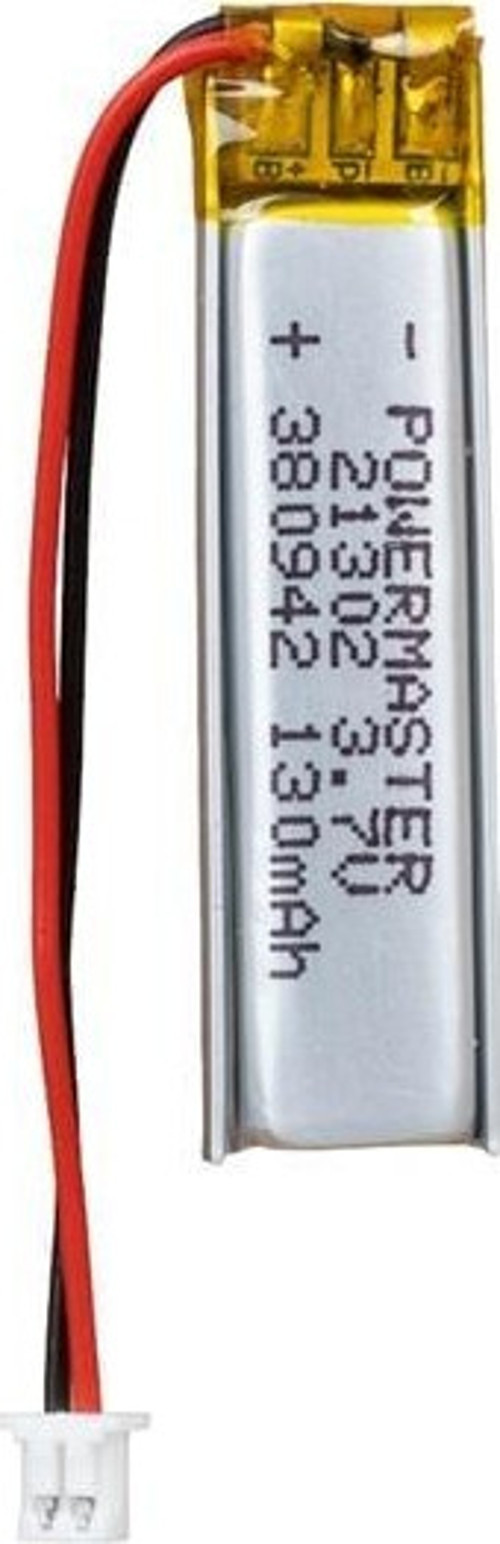 Powermaster 380942 3.7 Volt 130 Mah Lityum Polimer Pil