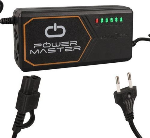Powermaster Pm-31801 60 Volt - 20 Amper Iec C15 Dişi Uçlu Kapasite Göstergeli Elektrikli Bisiklet Şa