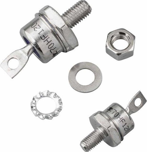Powermaster Spiral Diyot 70Hf120 70A 1200V Metal Vidalı Diyot - Katot
