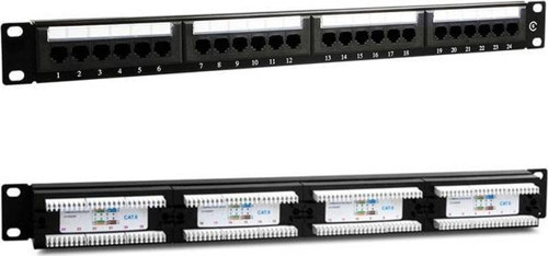 Powermaster Pm-4494 24’Lü Utp Cat6 Patch Panel