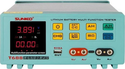 Sunkko T-688 55V Lityum Pil Test Cihazı