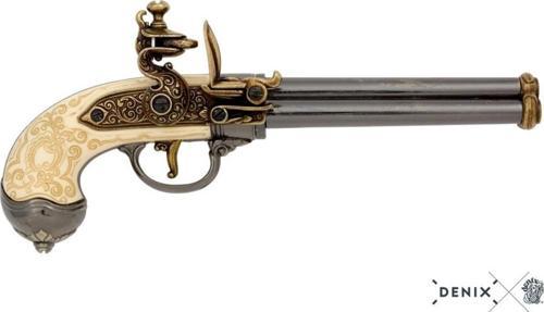 -3 Namlulu Tabanca, Italya 1680-made In Spain Koleksiyon Grubu