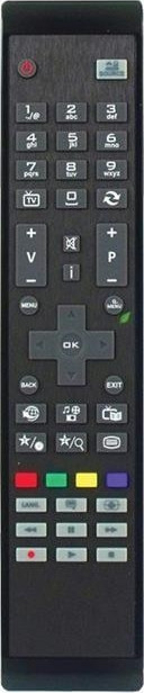 Vestel Lcd Led Plazma Tv Kumandası 4558