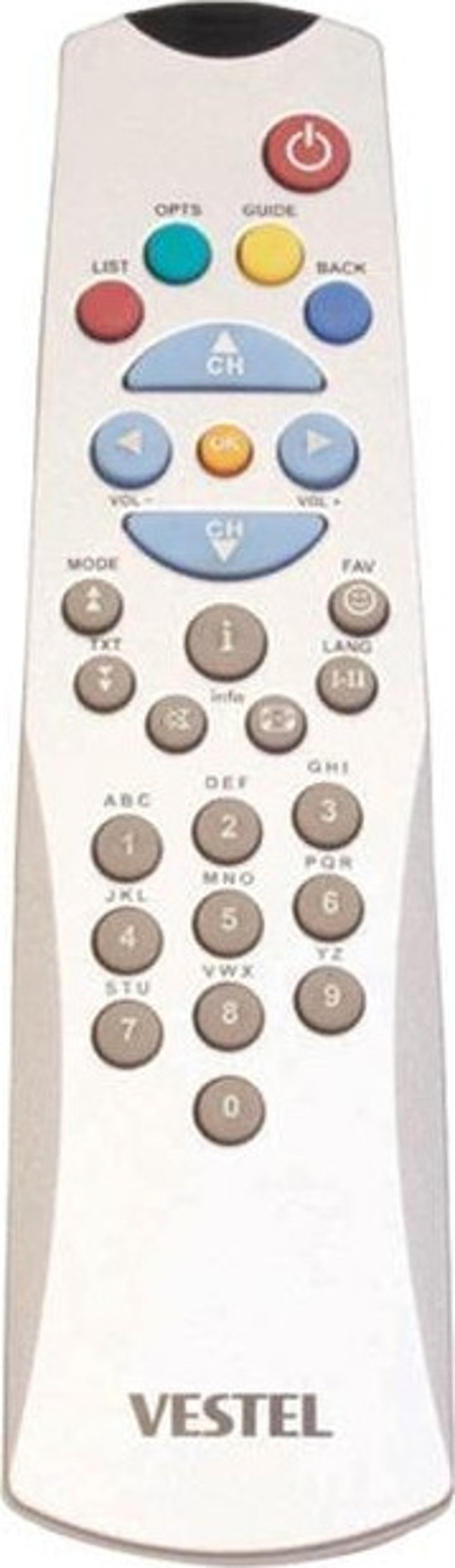 Vestel 3001 Uydu Alıcı Kumandası