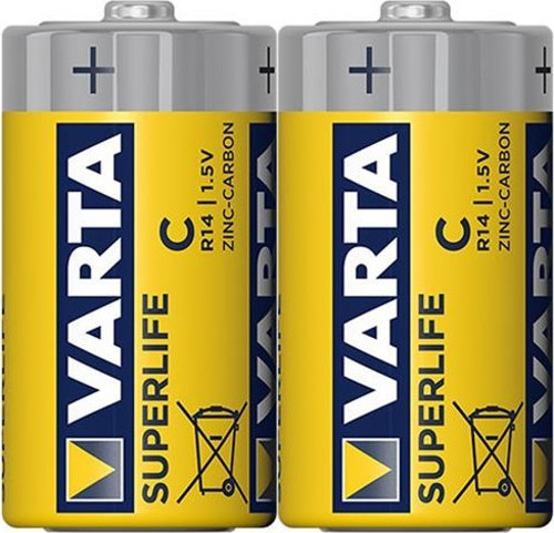 Varta Superlife Çinko Orta C Boy Pil (24'Lü Paket)