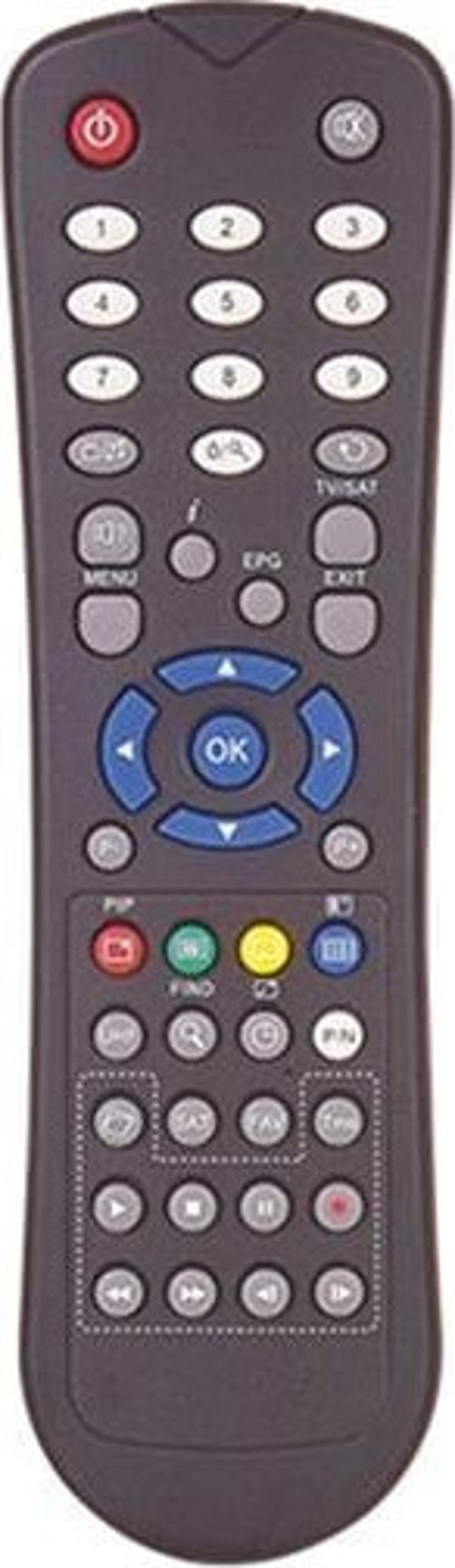 Weko Mersat Yumatu Hd Pvr'Li Uydu Alıcı Kumandası