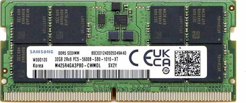 SAMSO5600/32, 32GB, DDR5, 5600MHz, CL46, 1.1V Notebook Ram (M425R4GA3BB0-CWW0L)
