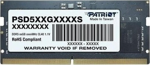 Signature Line 32GB (1X32GB) Ddr5 5600MHZ CL46 Sodımm Gaming Ram (PSD532G56002S)