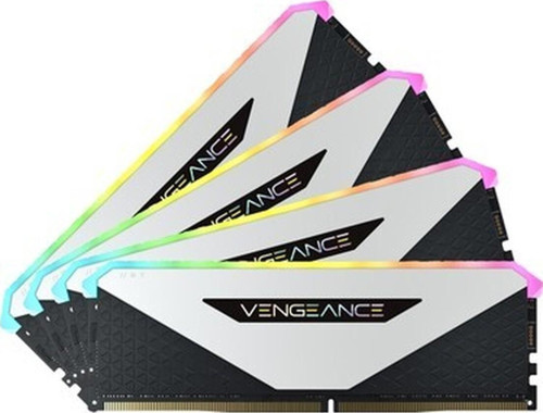CMN32GX4M4Z3200C16W 32GB(4X8) Vengeance Rgb Rt White 3200MHZ CL16 Ddr4 Ram