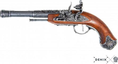 Koleksiyon Grubu-FLINTLOCK PISTOL (LEFT-HANDED), INDIA 18TH. C.-JDNX1296-G