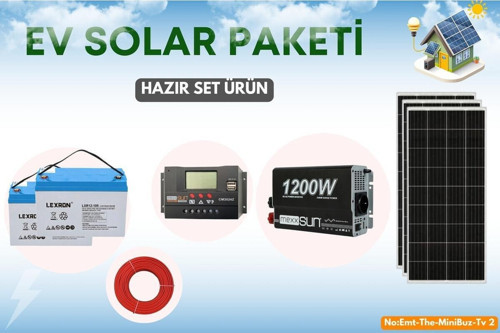 HOBİ BAHÇELERİ İÇİN GÜNEŞ ENERJİ SİSTEMİ