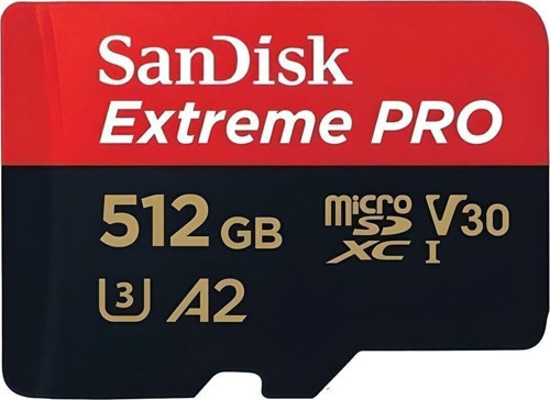 Extreme Pro 512GB 200MB/S Microsdxc Hafıza Kartı