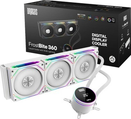 Frostbite 360 Intel-Amd 360MM Isı Göstergeli Argb Beyaz Sıvı Soğutucu