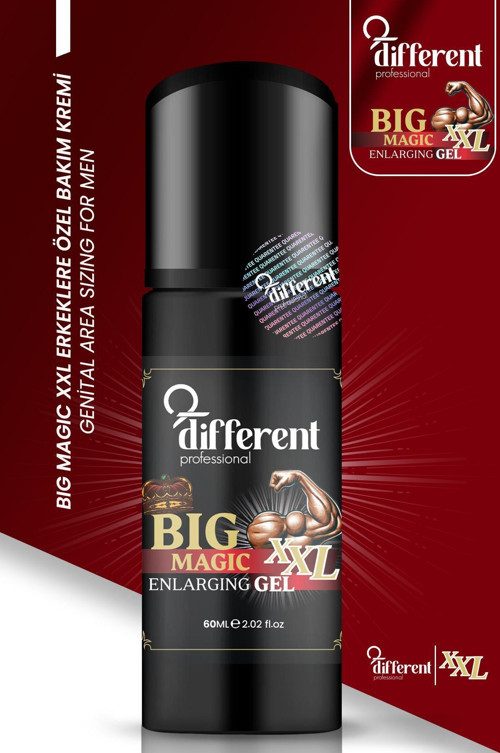 XXL Big Size Penis Büyütücü Erkek Bakım Jeli 60 ml