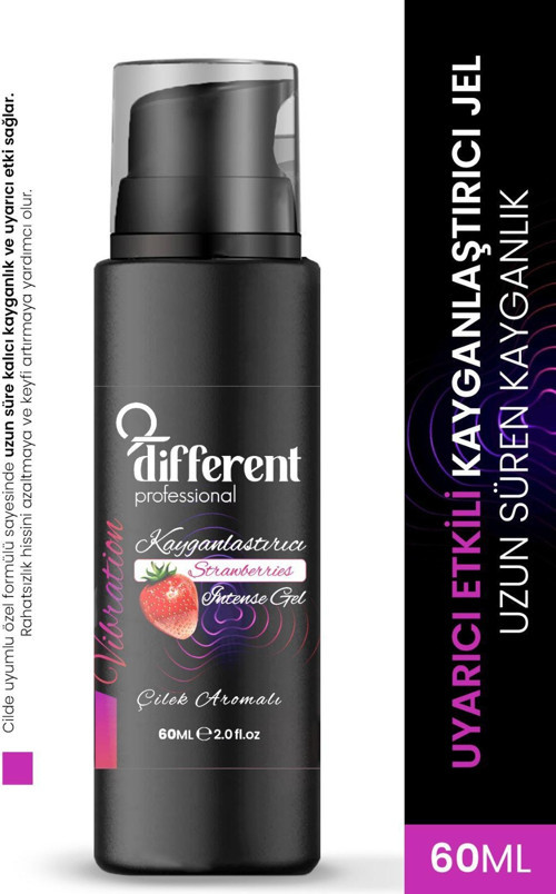 Çilekli Afrodizyak Etkili Kayganlaştırıcı Su Bazlı Jel 60 ML