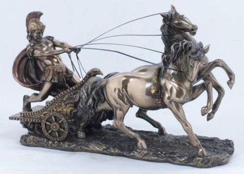 Hediyelik › Veronese Biblolar › Mitoloji & Tarih- Roma Atlı Savaşçı-28*11*17 Cm.