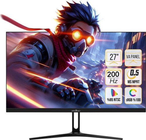 Epic E20 27'' 200Hz 0.5Ms FHD VA Panel Gaming Monitör (Sıfır Ölü Piksel Garantili)