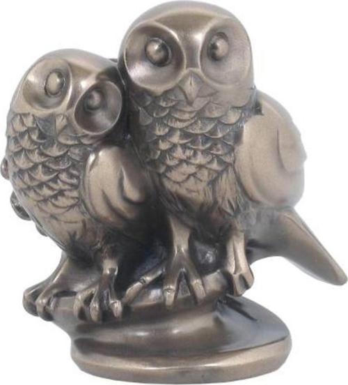 Veronese Serisi- Bronz Baykuşlar-7*3*6 Cm.