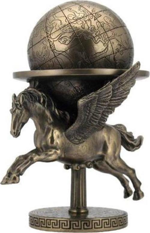 Veronese Serisi- Dünyayı Taşıyan Uçan At-16,5*14,5*20,5 Cm.