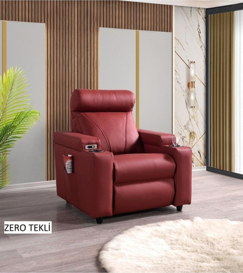 Motorlu Mekanizmalı Ev Sinema Koltuğu