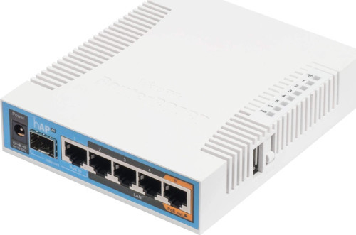 RouterBOARD hAP ac US RB962UiGS-5HacT2HnT-US 720Mhz 128MB 802.11ac Çift Bant ABD Versiyonu