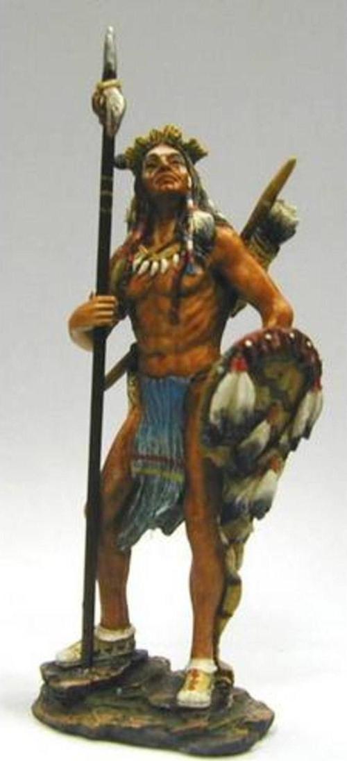Veronese Serisi- Kurşun Asker-kızılderili Savaşçı-10 Cm.