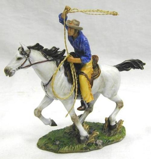 Veronese Serisi- Kurşun Asker-kowboy Biblo-10 Cm.