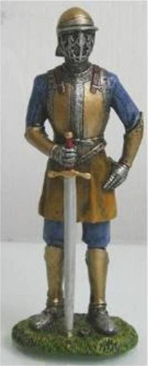 Veronese Serisi- Kurşun Asker-metal Şövalye Biblo>>10.5 Cm.