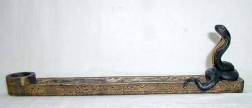 Veronese Serisi- Mısır Tarihi-kobra Figürlü Mumluk-8,5*27,5*3,5 Cm.
