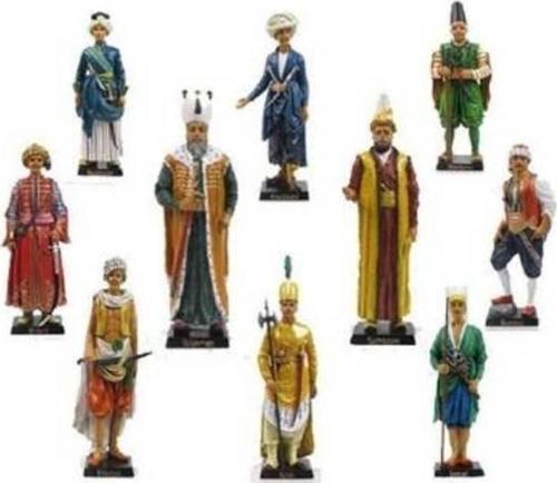 VERONESE BİBLOLAR Kurşun Asker KURŞUN OSMANLI SETİ 4,5*3,5*11,5 cm JAT08788AG
