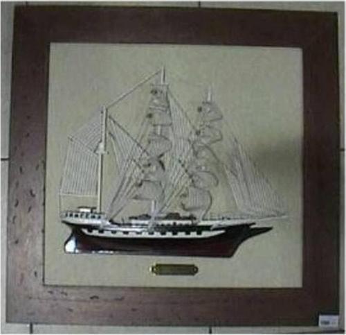 Denizcilik › Denizcilik Grubu › Marine Aksesuar- Yarım Maket Tablo>>65x58x6 Cm.