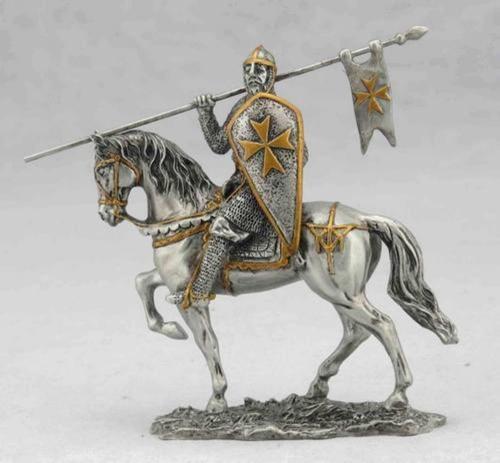 Veronese Serisi- Mitoloji & Tarih-ortaçağ Atlı Savaşçı-10*7*2,5 Cm.