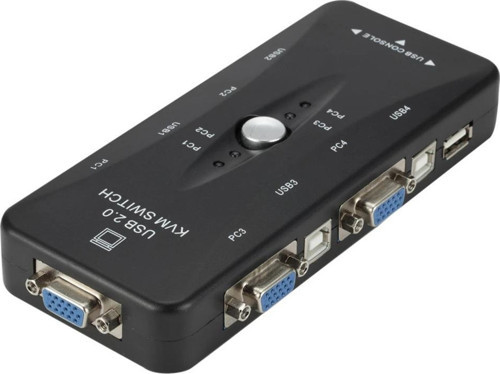 PrimeX PX-2840 USB KVM Switch 4 Port Manuel