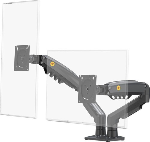 Bayou Nb F160 17-27\" Çift Kol 2-9 kg Amortisörlü Monitör Standı AYR. 1135941