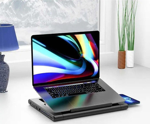 Çok Fonksiyonlu Pro Hub Dizüstü Bilgisayar Standı