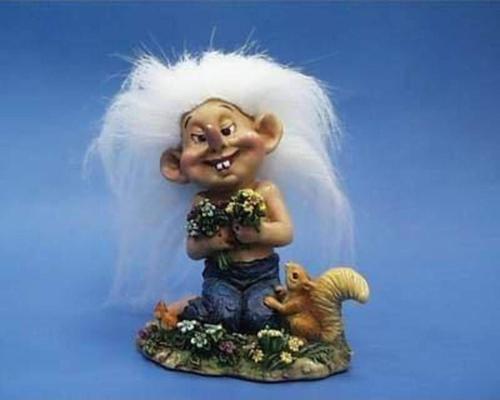 Veronese Serisi- Troll - Çiçekli-11*7,5*6,5 Cm.