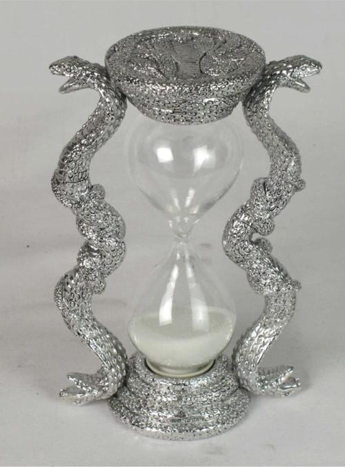 Veronese Serisi- Yılanlı Kum Saati-14,5x10x5,5cm.