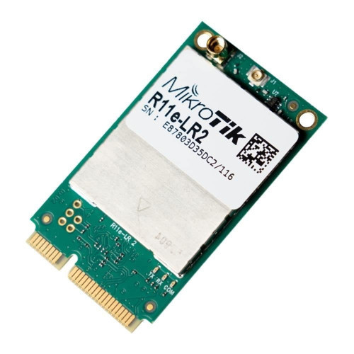 2.4Ghz Frekans için Mikrotik R11e-LR2 miniPCI-e Kartı