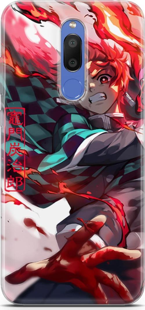Meizu M6T için Anime 19 HD UV Baskı Kimetsu No Yaiba