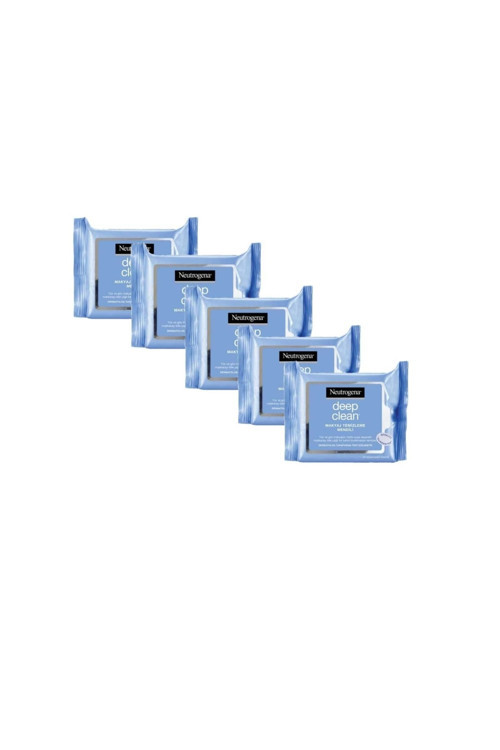 Deep Clean Makyaj Temizleme Mendili 25 Adet X 5 Adet