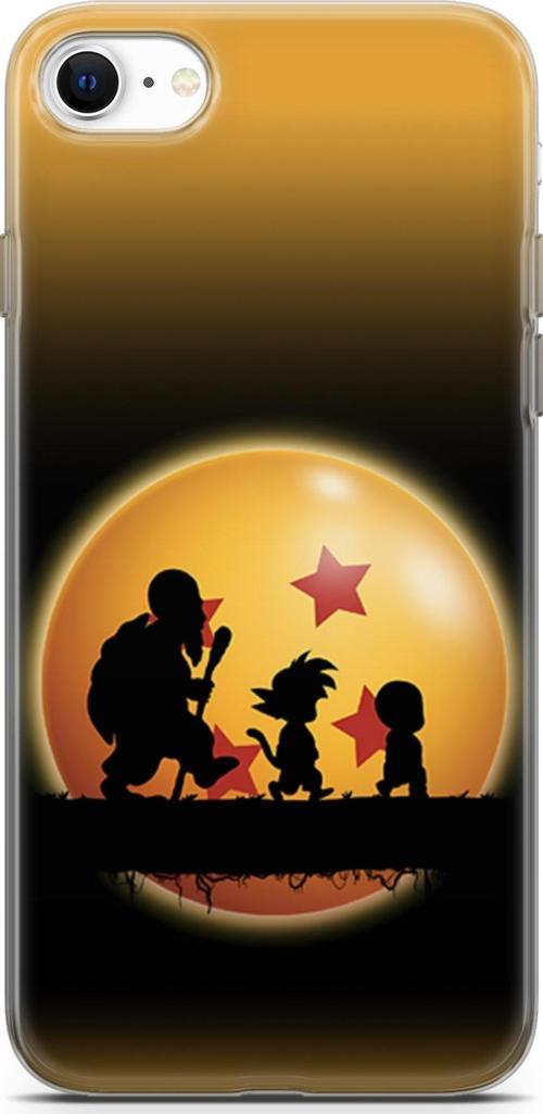 Apple iPhone SE 2022 için Anime 40 UV Kapak Dragon Ball Yıldız