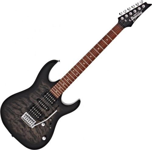 Grx70qa-tks Transparent Black Sunburst Elektro Gitar - Kılıf ve Pena