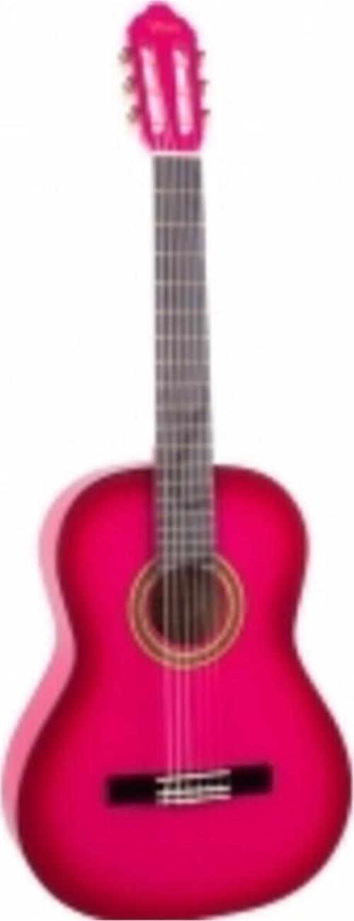 Vc104 Pks Kılıf Ve Pena Pembe Klasik Gitar