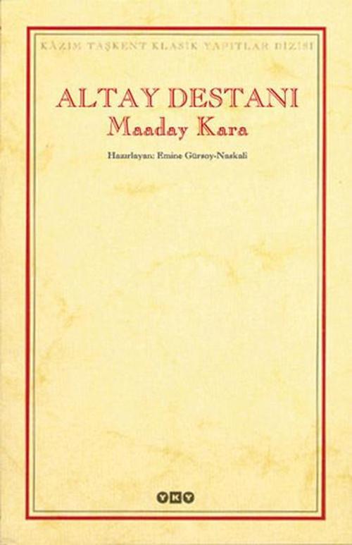Altay Destanı-Maaday Kara
