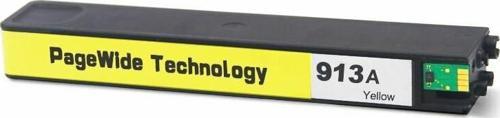 913A Hp Pagewide Pro 477DN Uyumlu Sarı Muadil Kartuş 3.000 Sayfa  (Yeni Versiyon Chipli)