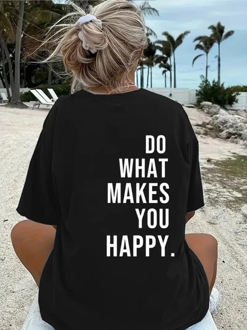 MDB Baskılı Oversize Bisiklet Yaka Tshirt iyah
